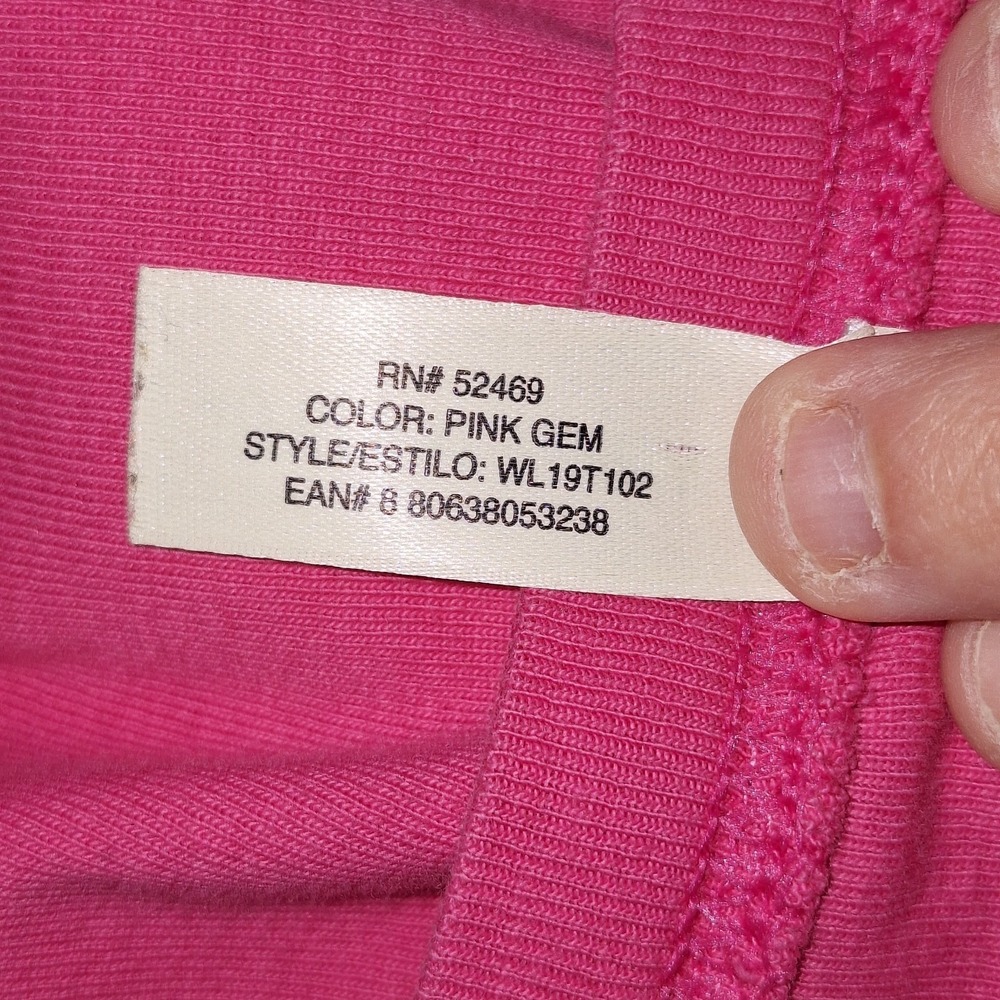 Preppy Coquette 3/4 Sleeves White Stag M (8- 10) Pink Fuchsia Button-Up Cardigan - Picture 10 of 16